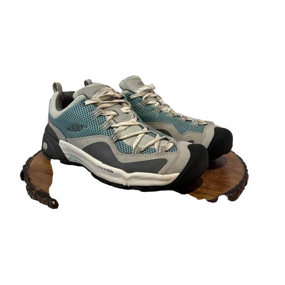 Keen Women's Wasatch Crest Vent 1026176 Blue Running Shoes Sneakers Size 10.5 - Picture 4 of 9